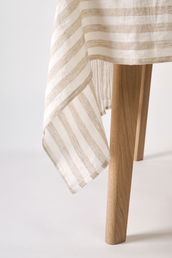 Linneduk beige - 6