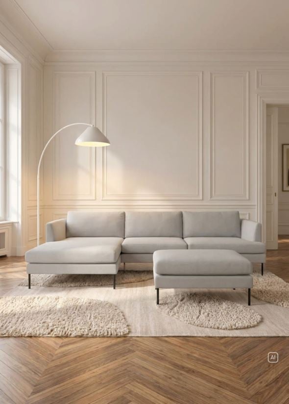 Puff beige - 3
