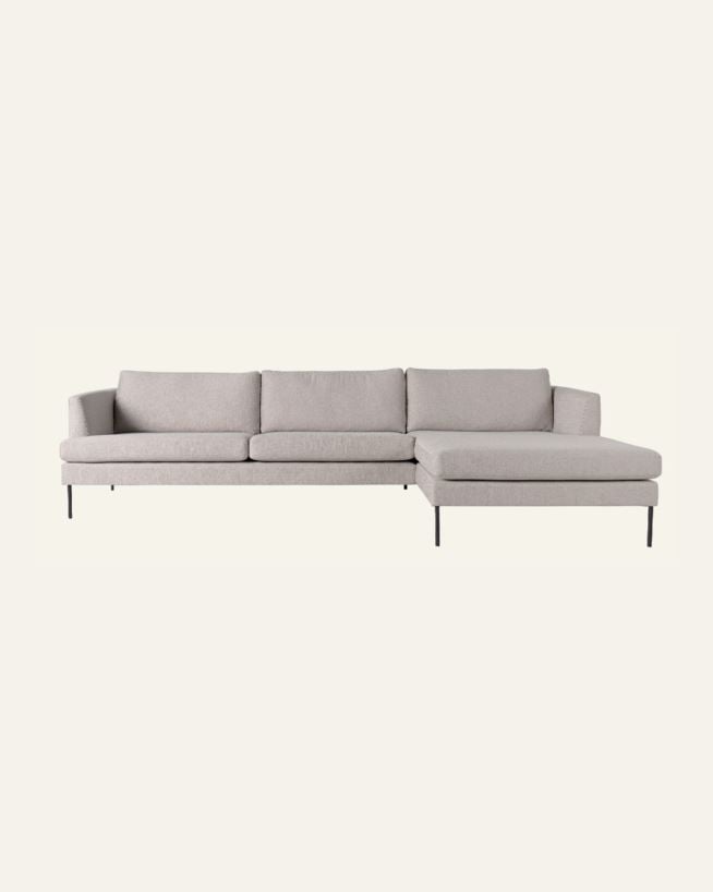 Sofföverdrag schäslong höger beige - - beige - 1