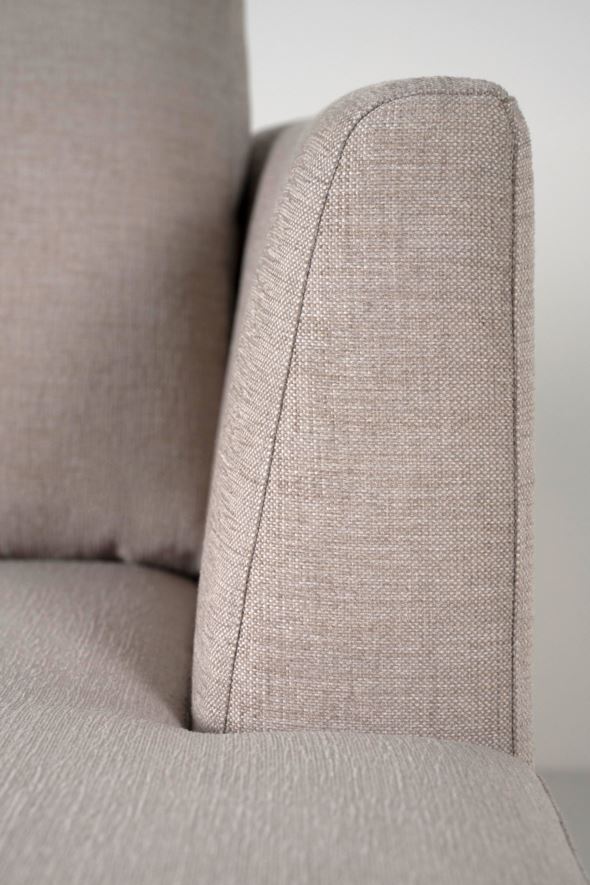 Soffa divan vänster beige - 4