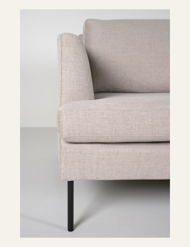 Sofföverdrag schäslong höger beige - 9