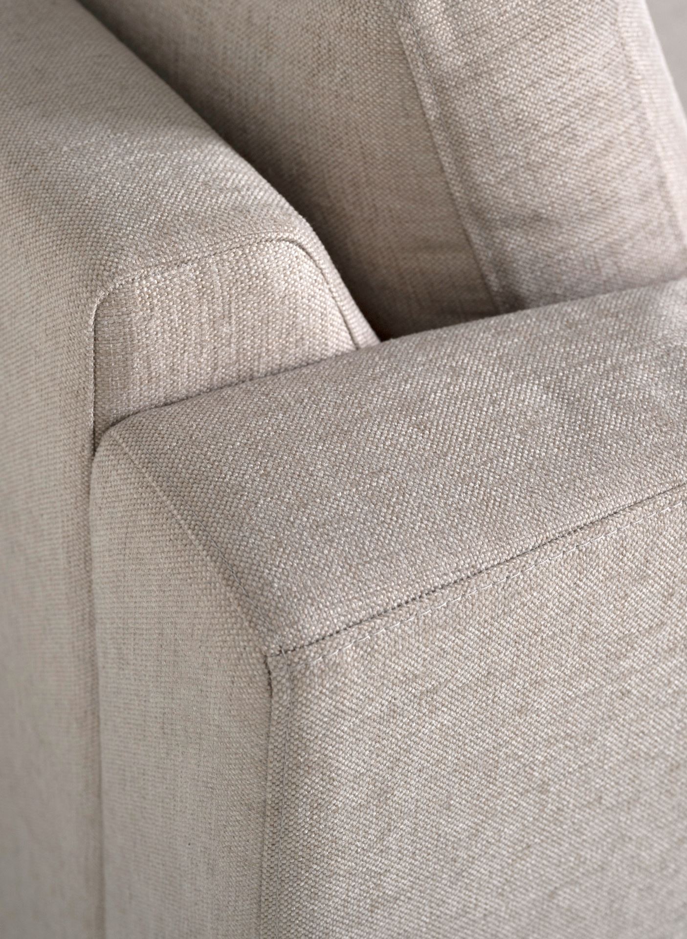 Soffa divan vänster beige - 6