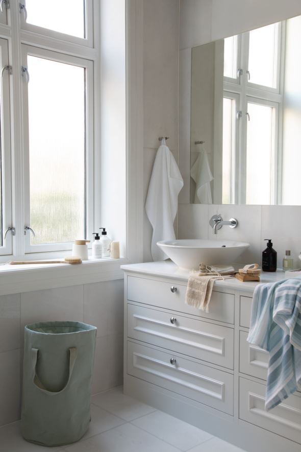 Tvättkorg lindblomsgrön - 4