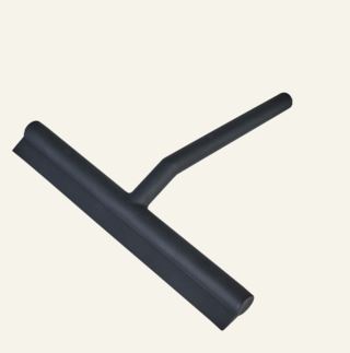 Modern duschskrapa svart