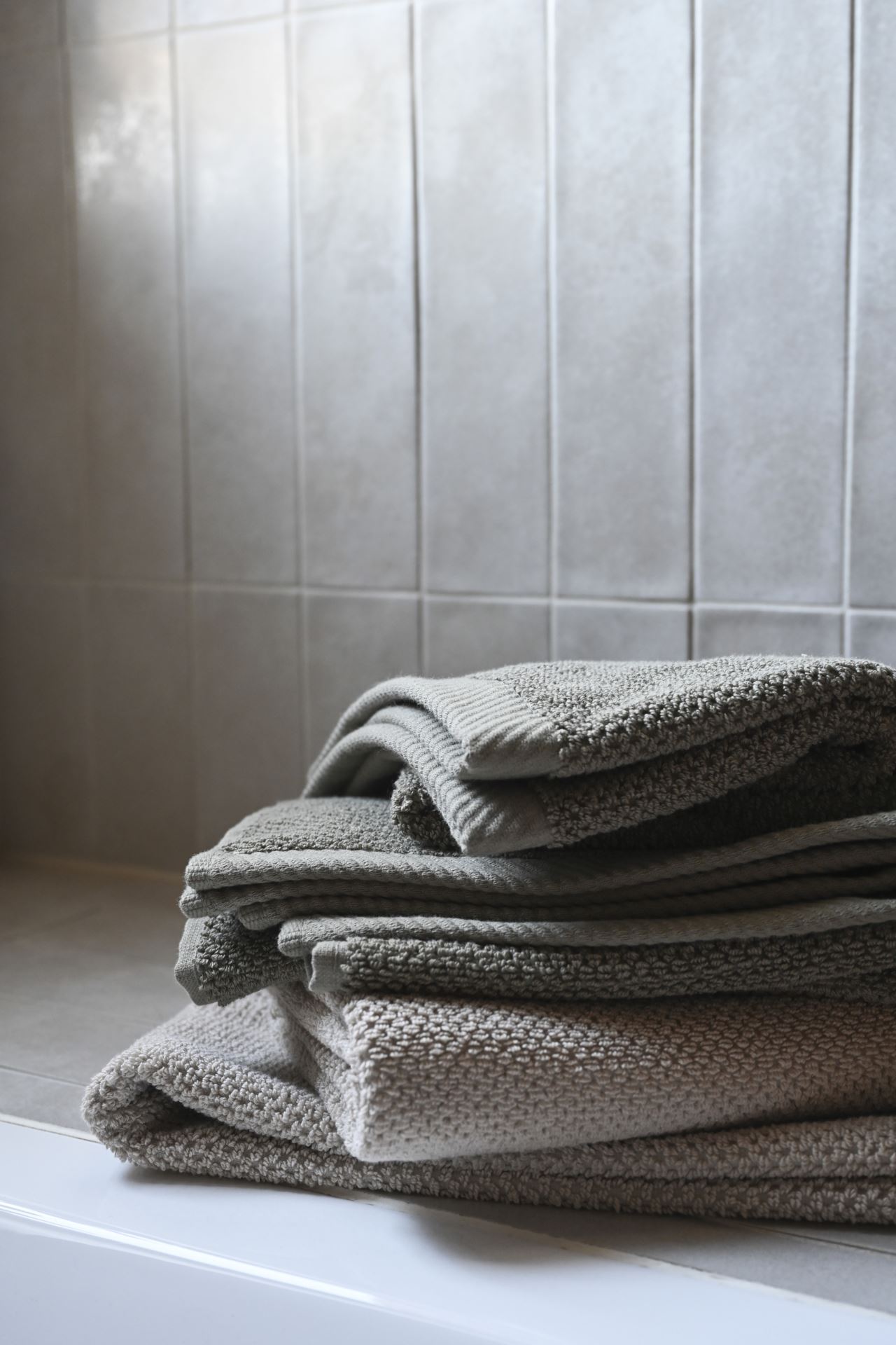 Handduk  olivgrön - 2