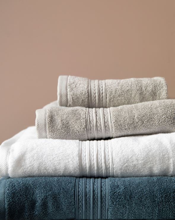 Handduk  ljusgrå - 3