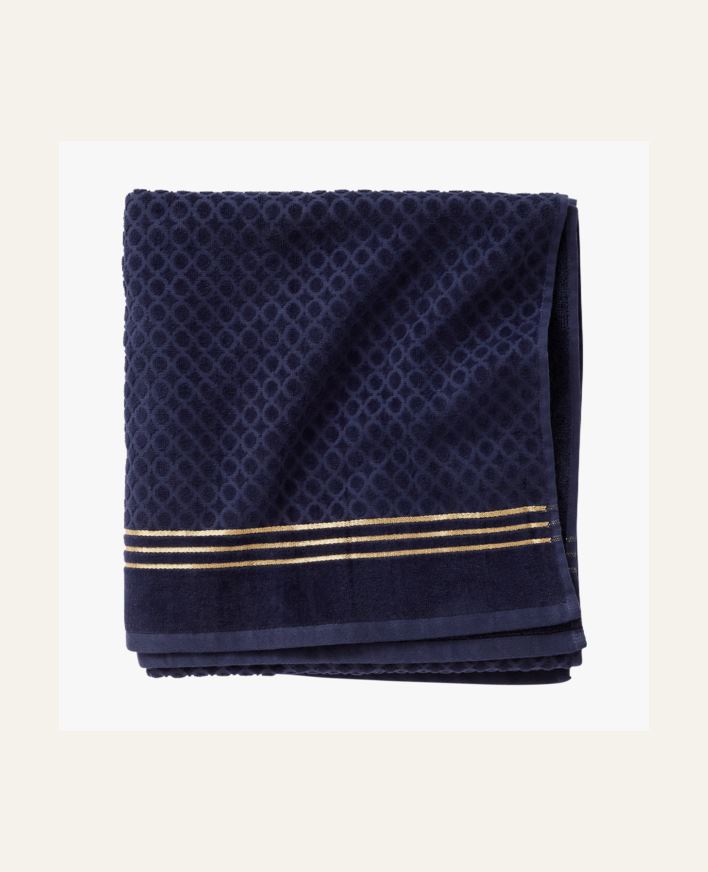 Handduk mörkblå - 30x50 cm mörkblå - 1