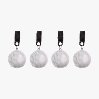 Ball duktyngd, 4-pack grå