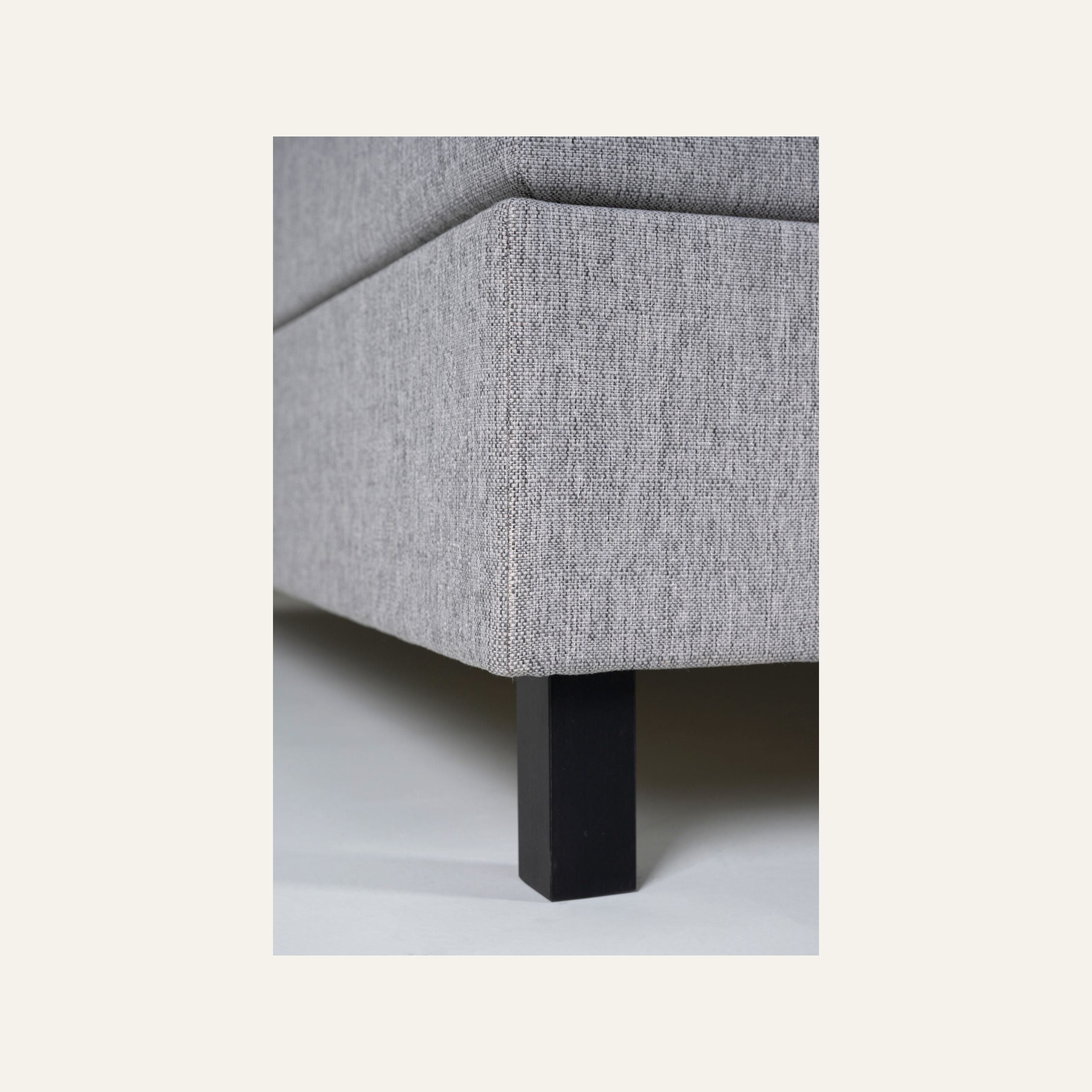 Kontinentalsäng grå - 2