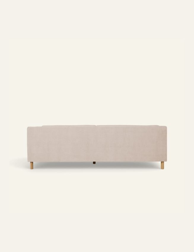 3-sits soffa ljusbeige - 2