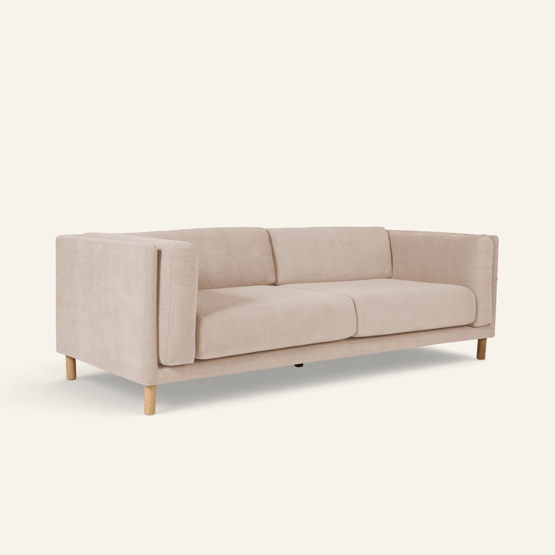 3-sits soffa ljusbeige - 3