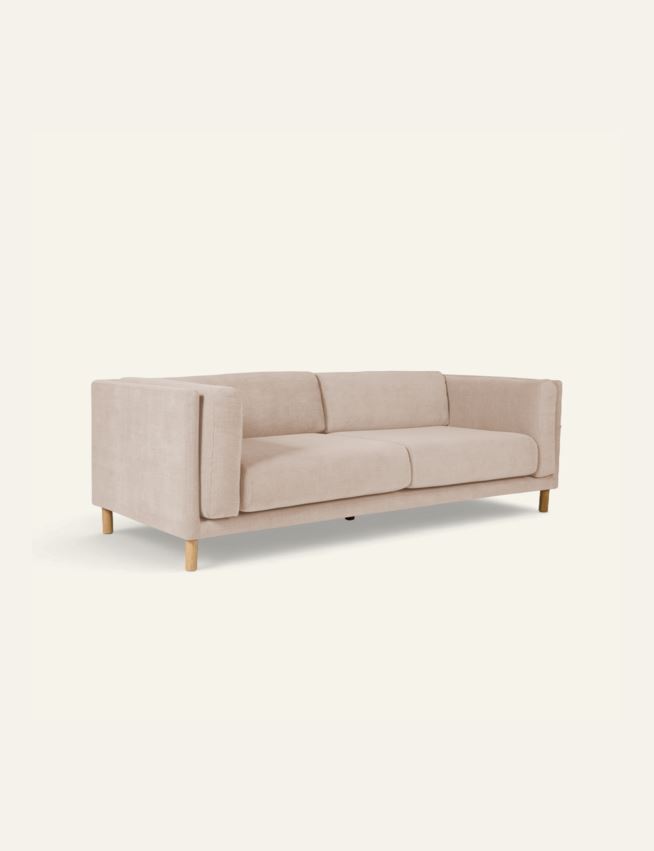 3-sits soffa ljusbeige - 3