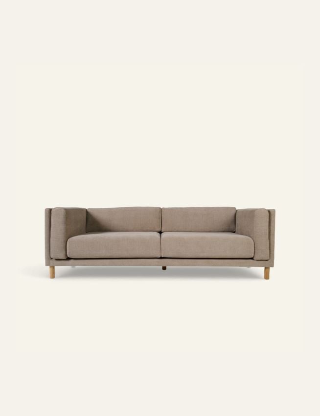 3-sits soffa taupe - 6