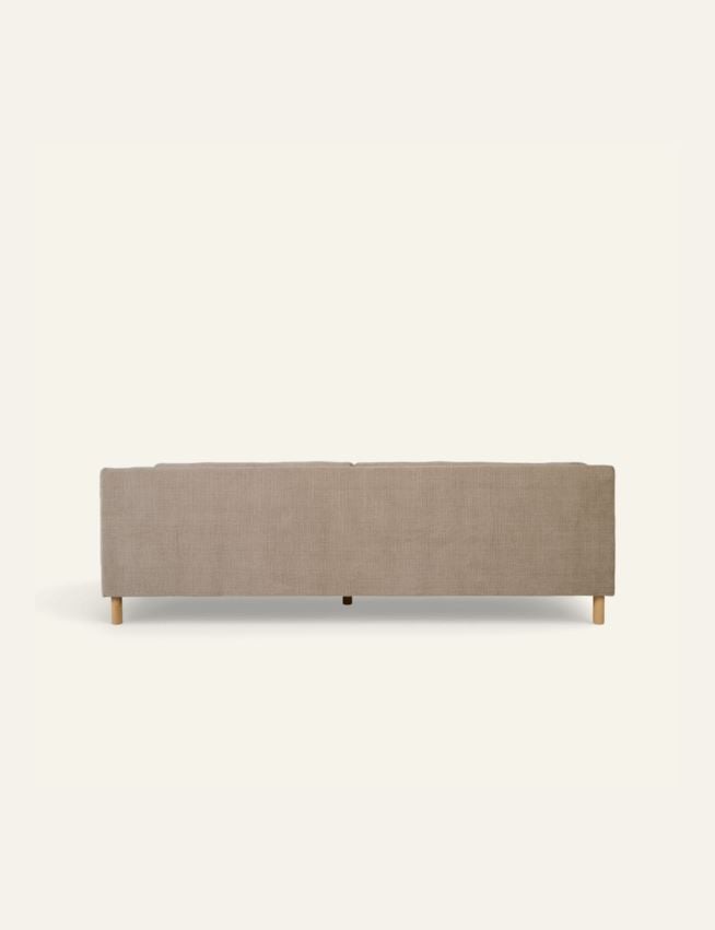 3-sits soffa taupe - 7