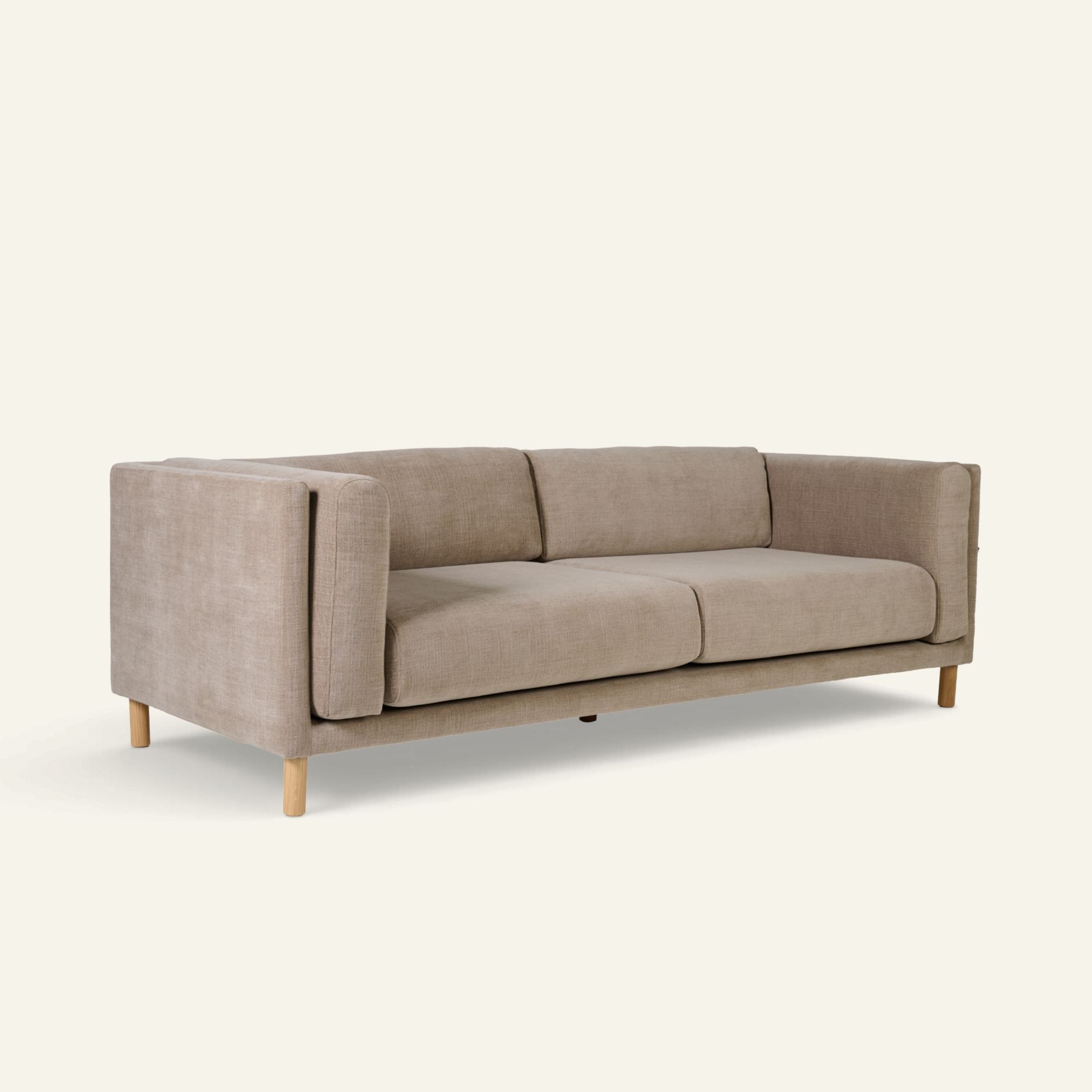 3-sits soffa taupe - 8
