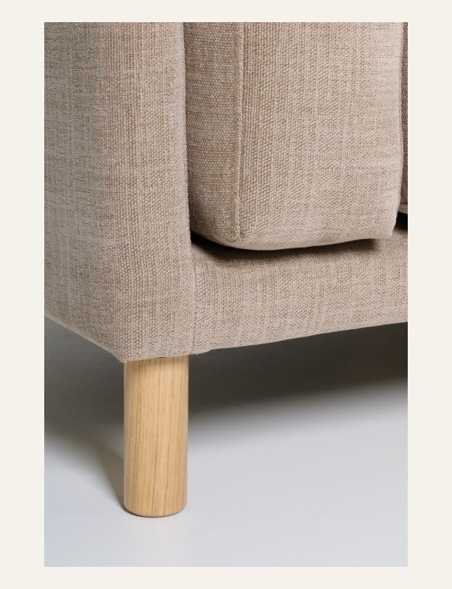 3-sits soffa taupe - 5