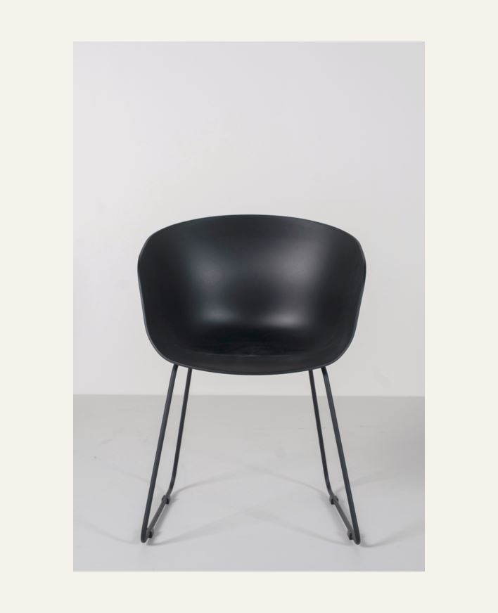 Matstol svart - 55x52x79 cm svart - 1