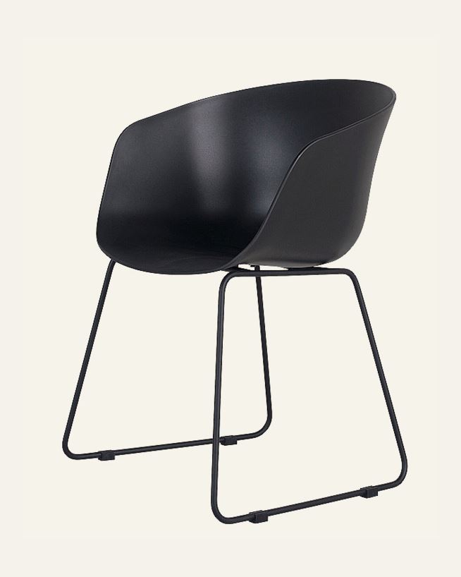 Matstol svart - 55x52x79 cm svart - 1