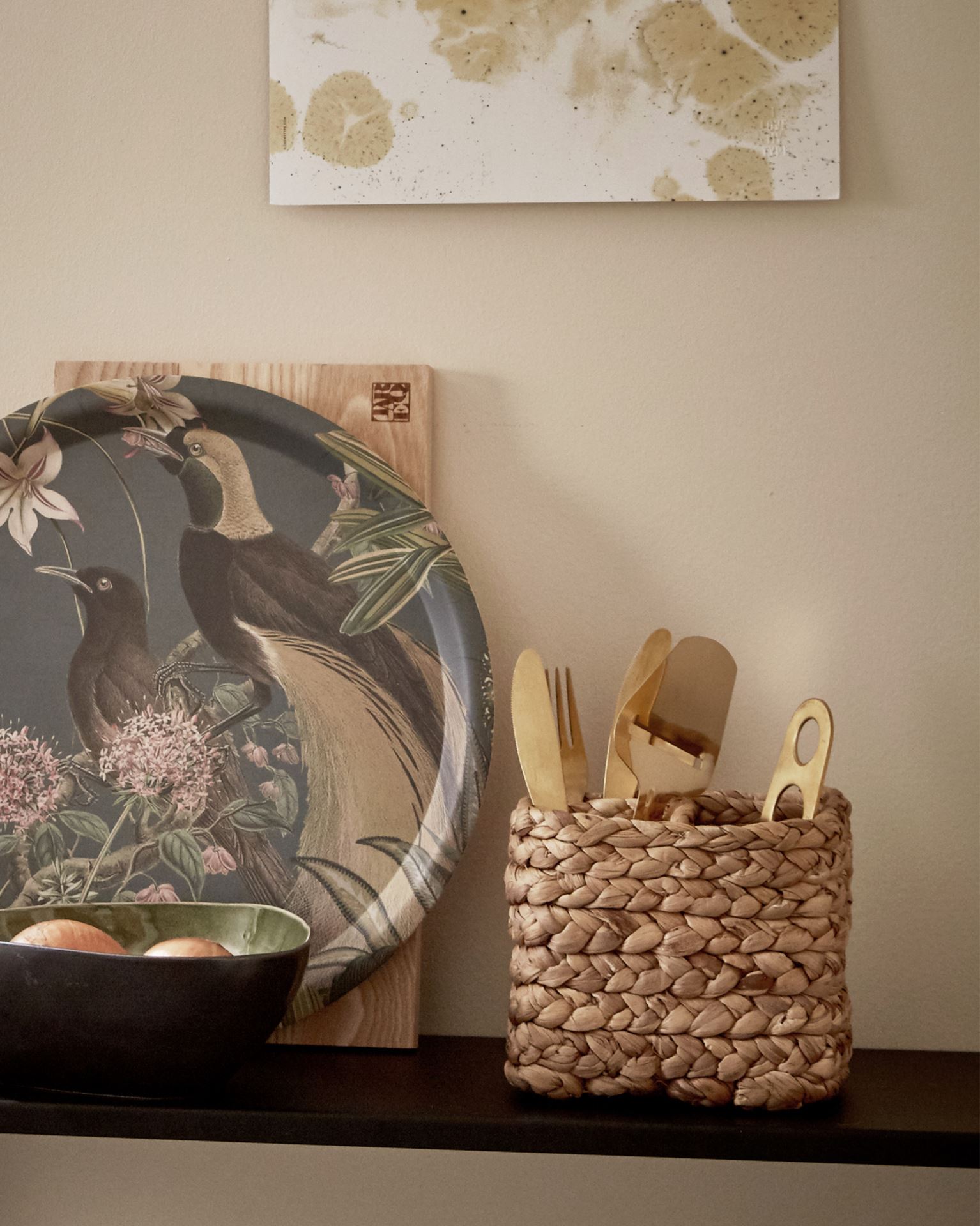 Bestickkorg natur - 2