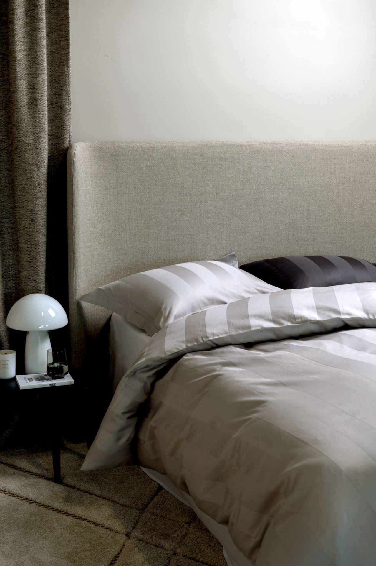 Påslakanset i satin stål - 3