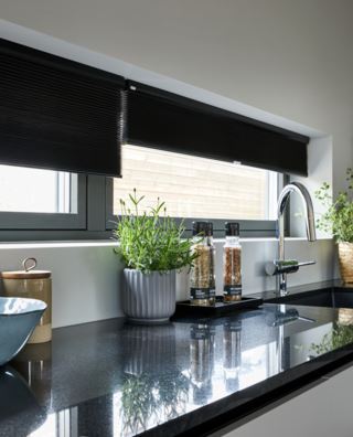 Made to measure premium dubbel plisségardin trådlös 45mm multi