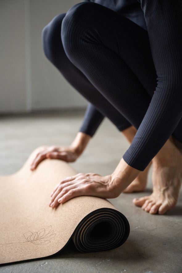 Träningsmatta natur - 3