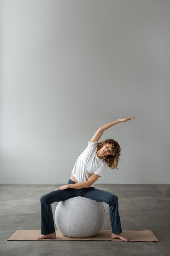 Balansboll beige - 3