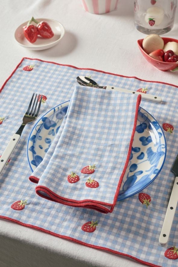 2-pack tygservetter blå - 3