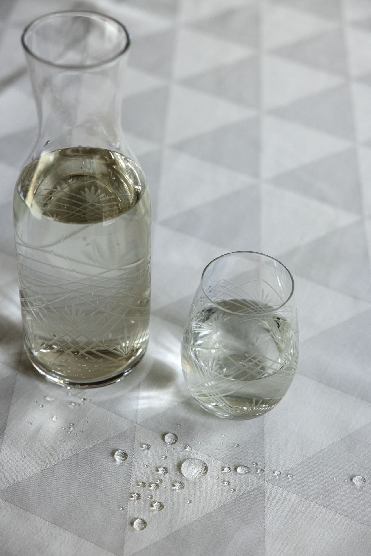 Vattenkaraff transparent - 2