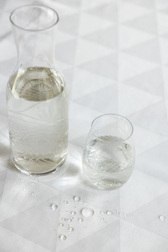 Vattenglas transparent - 5