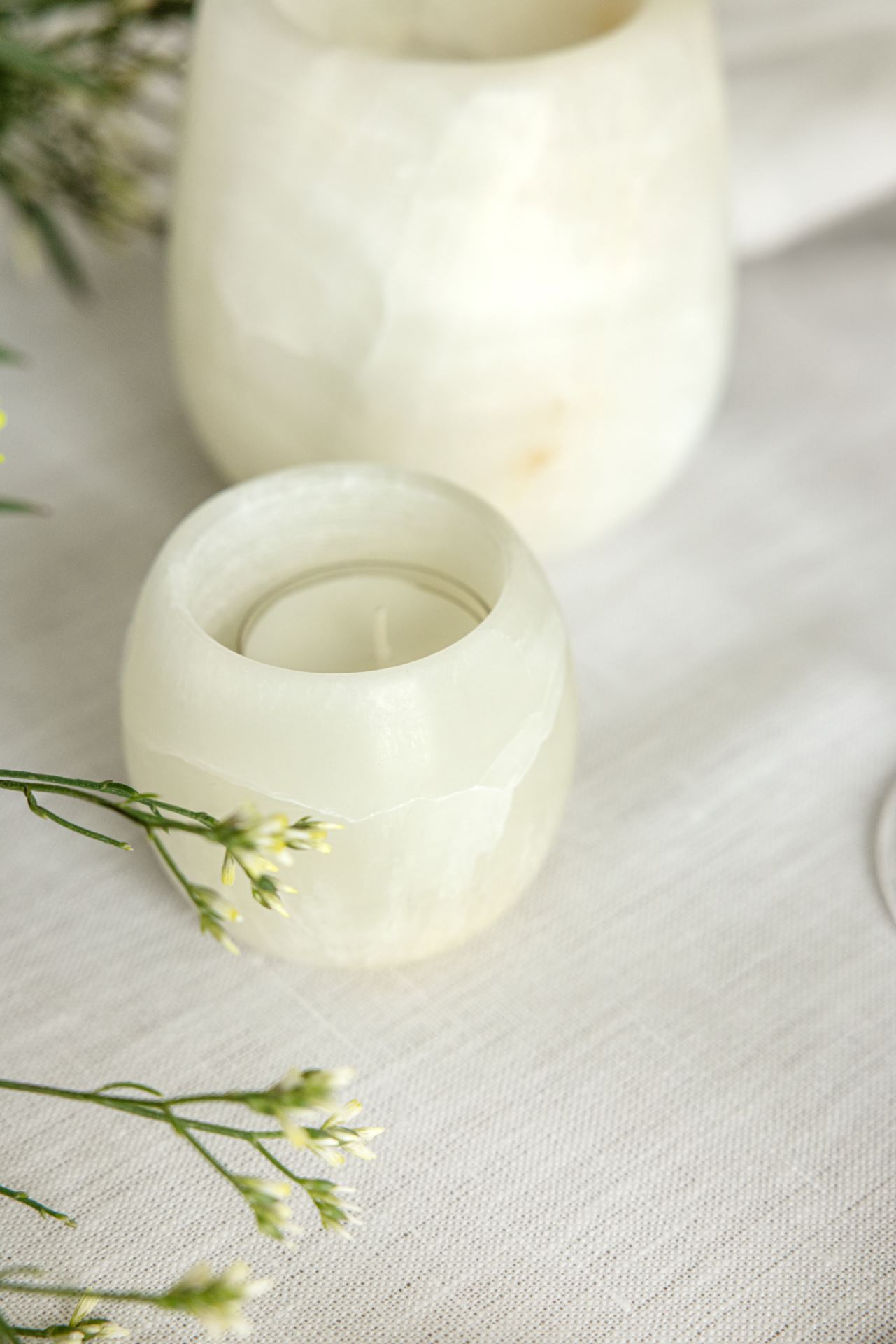 Värmeljushållare offwhite - 2