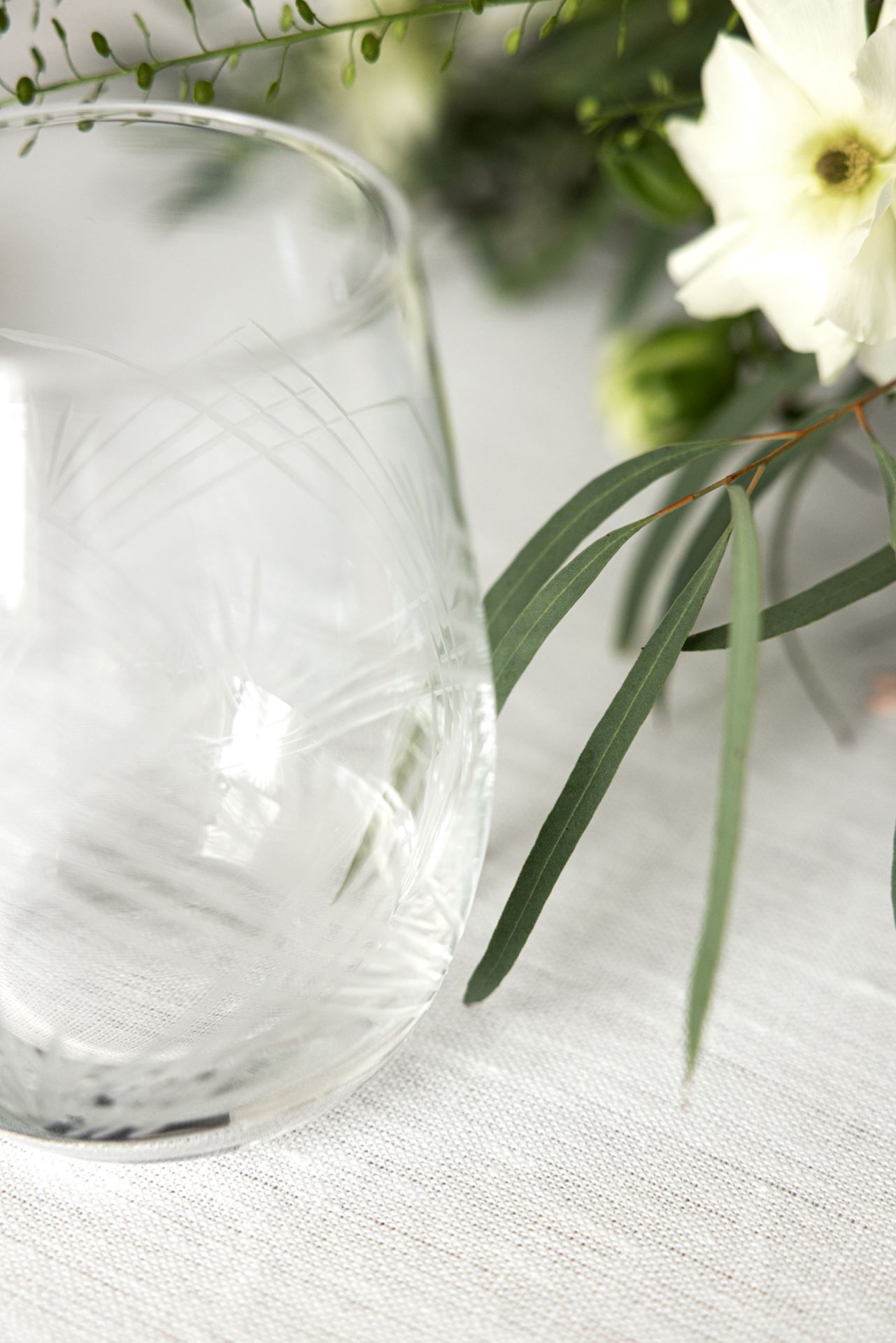 Vattenglas transparent - 3