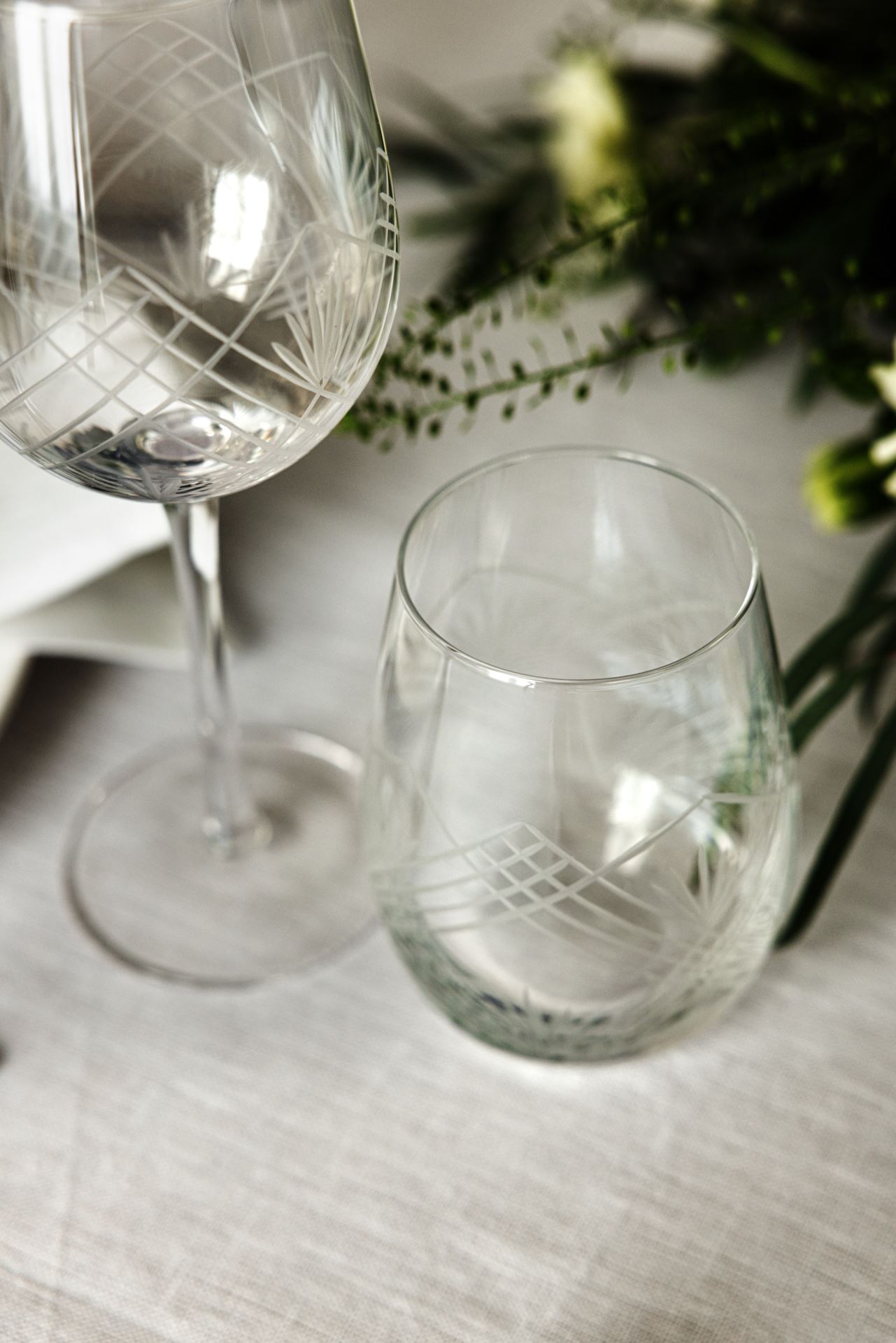 Rödvinsglas transparent - 5