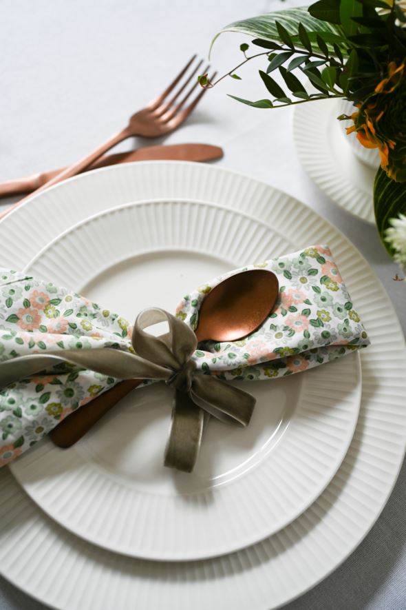 Frukosttallrik vit - 7