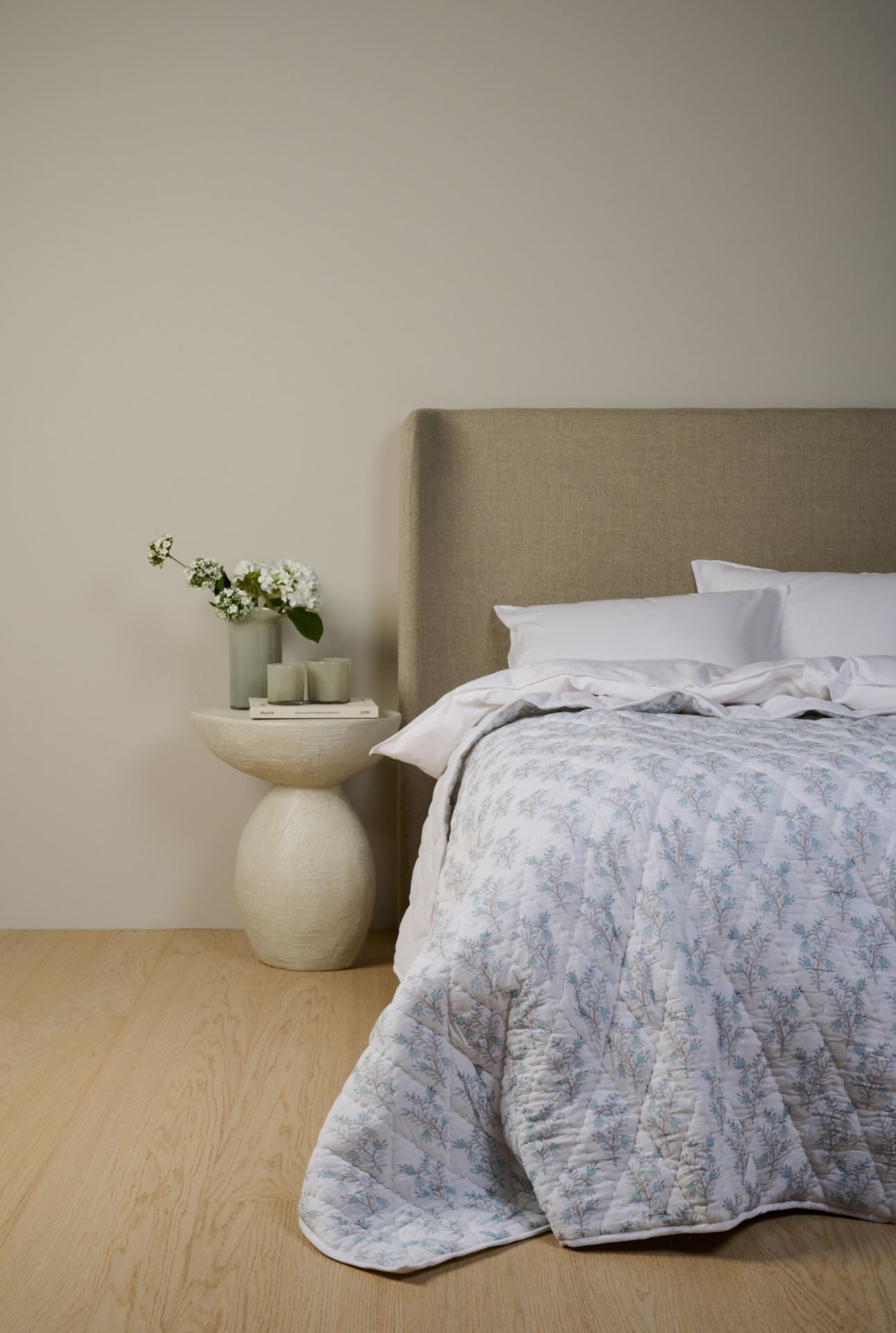 Överkast ljusblå - 3