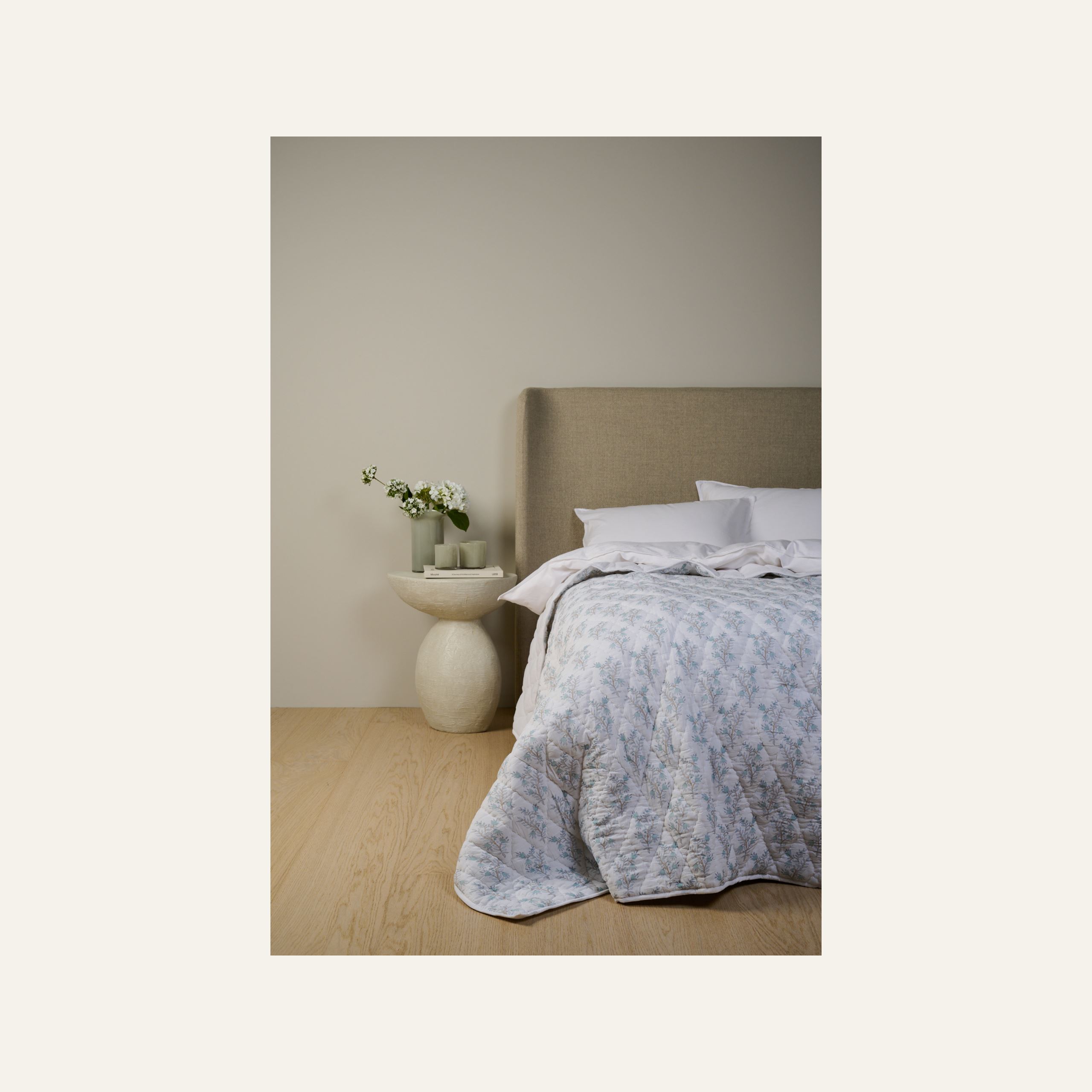 Överkast ljusblå - 3