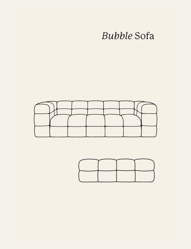 Puff ljusbeige - 4