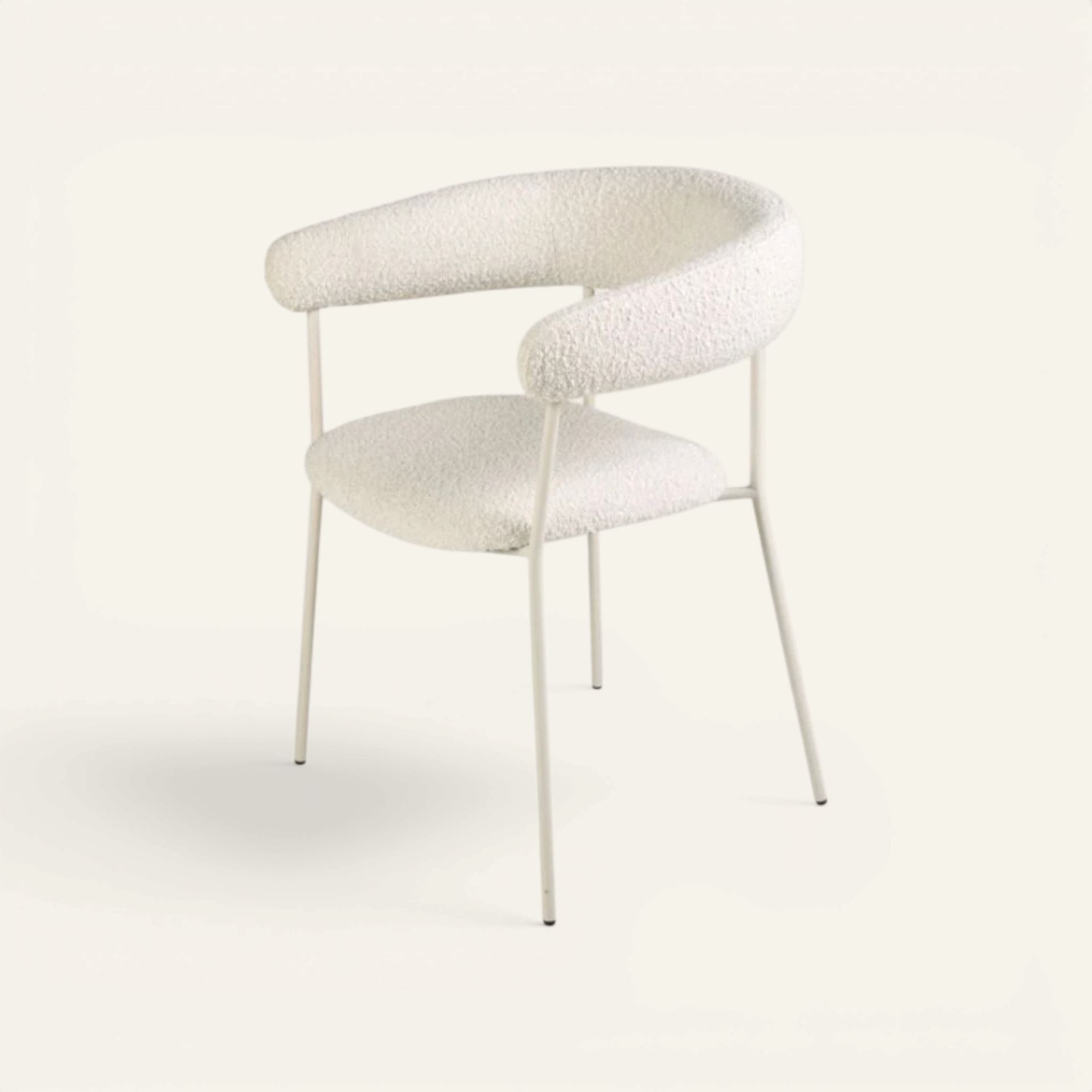 Matstol offwhite - 58x62x80 cm offwhite - 1