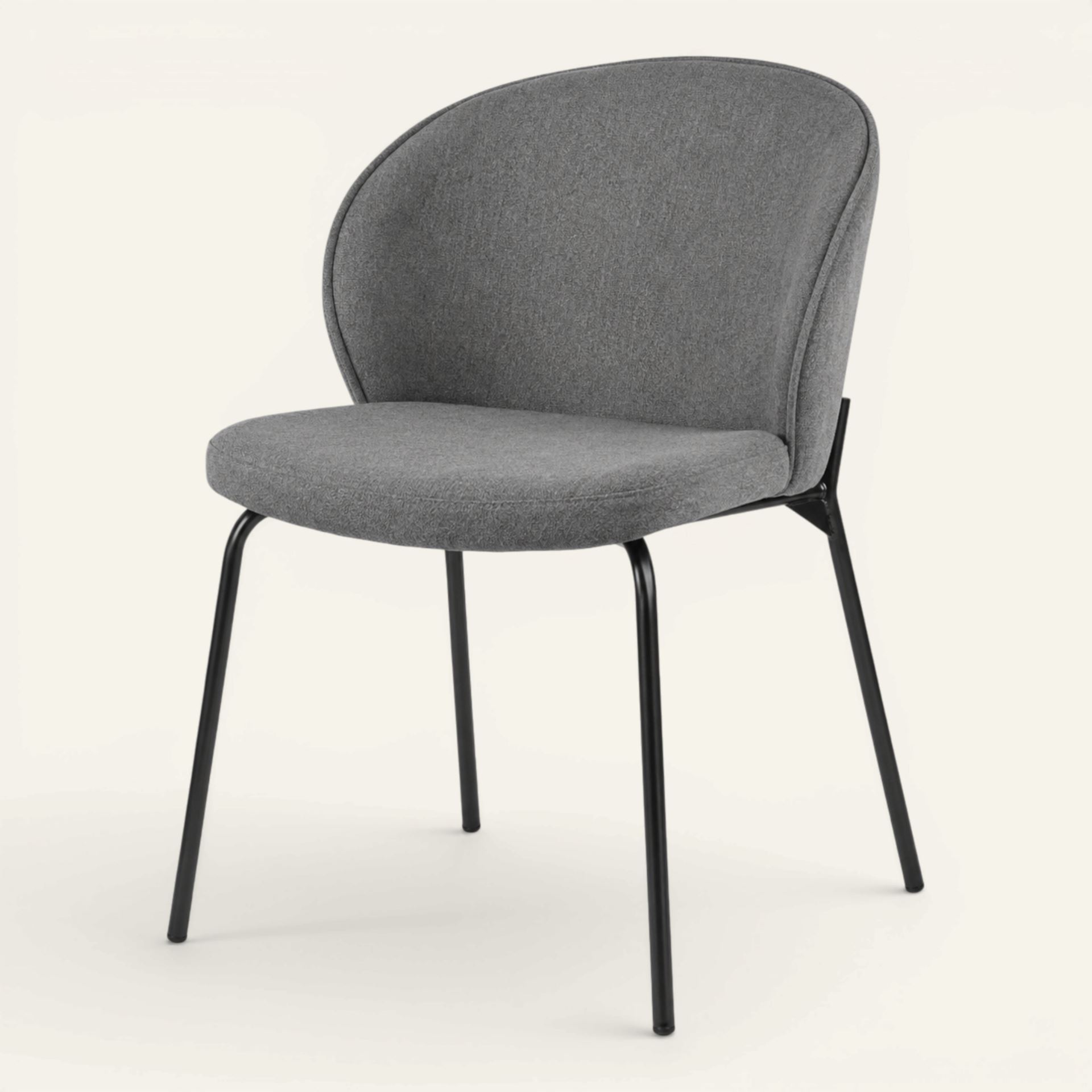 Matstol grå - 57x49.5x80 cm grå - 1