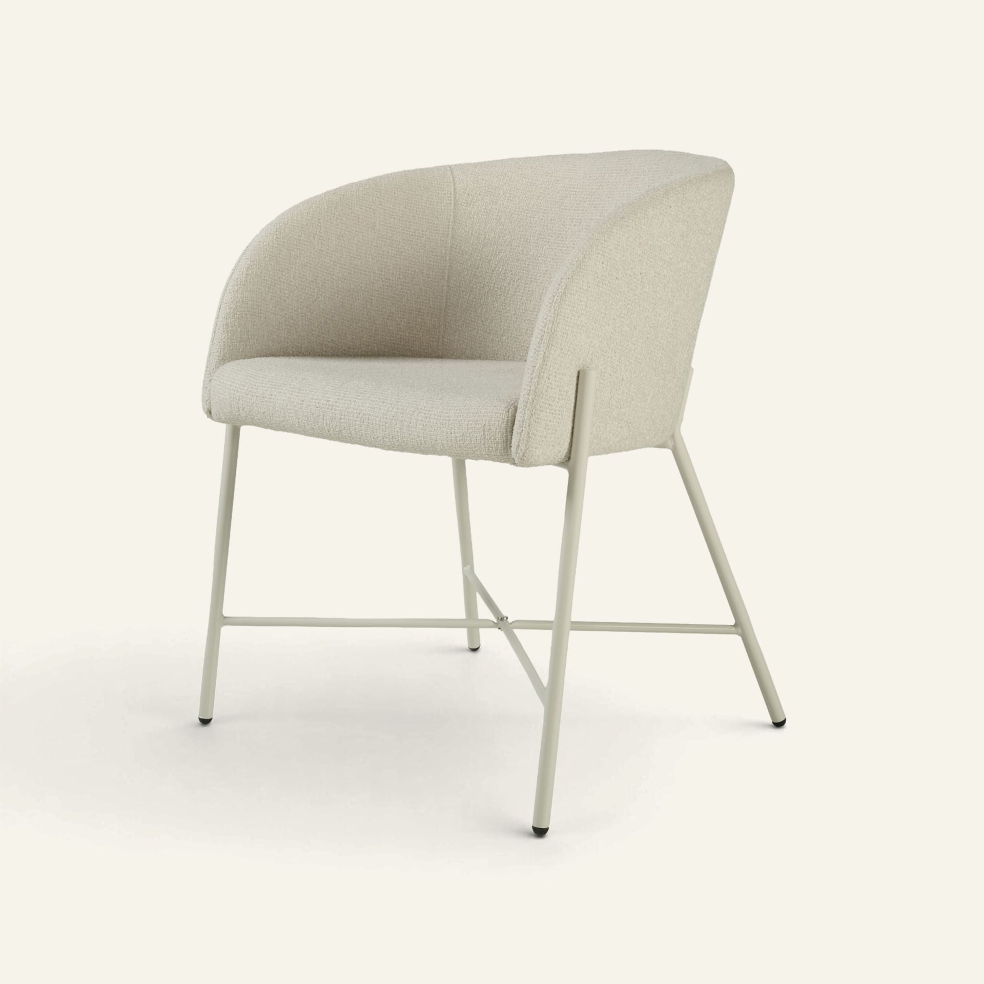 Matstol ljusbeige - 56x59x74,5 cm ljusbeige - 1