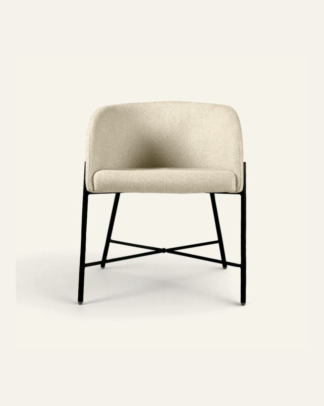 Matstol beige - 56x59x74,5 cm beige - 1