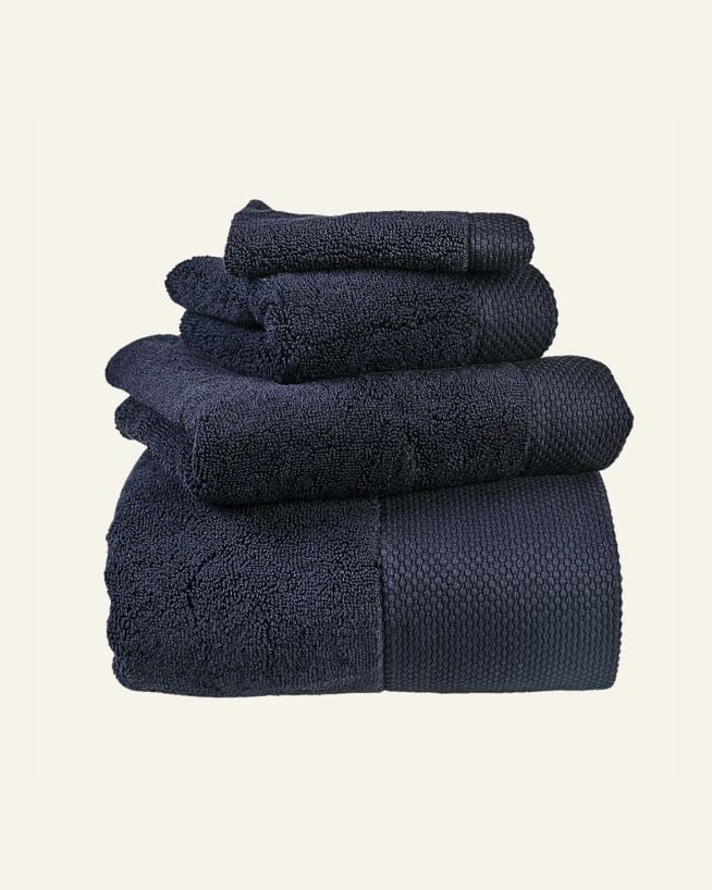 Handduk blå - 50x90 cm blå - 1