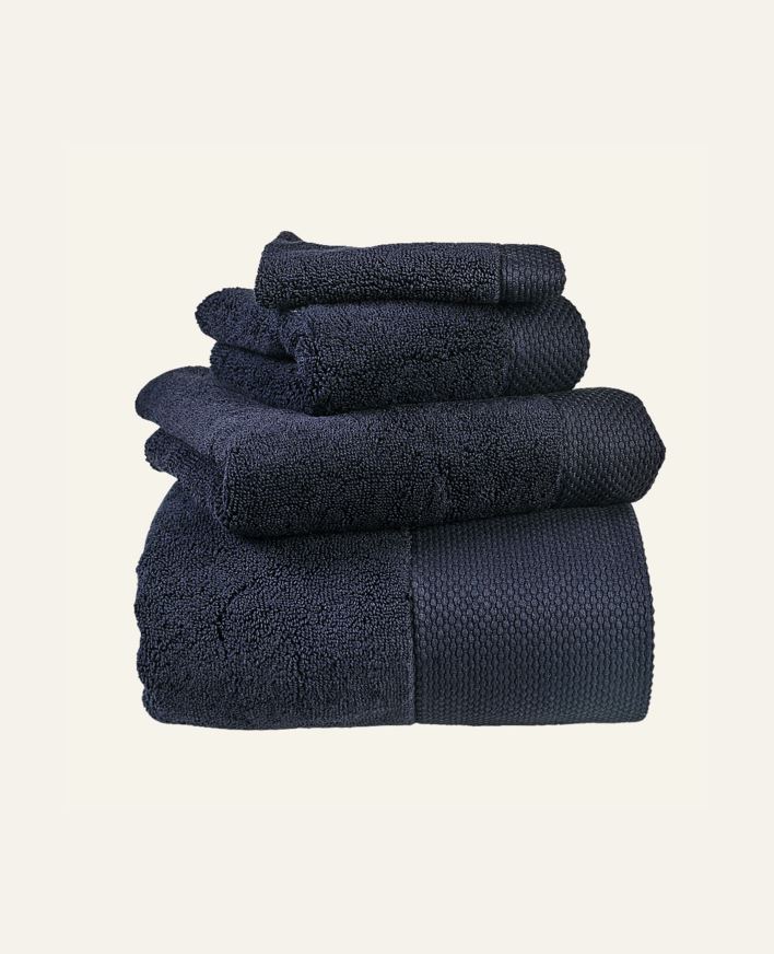 Handduk blå - 50x90 cm blå - 1