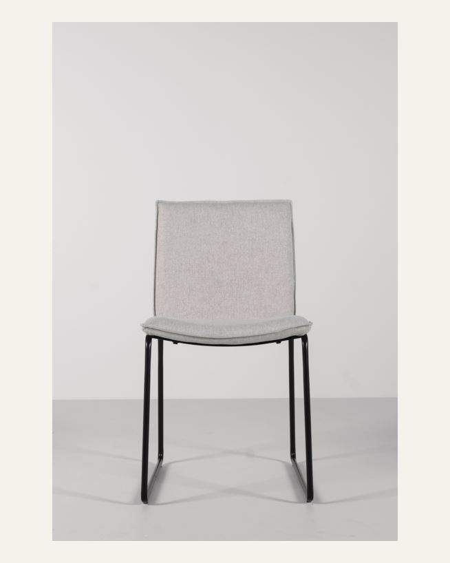 Matstol ljusbeige - 56x82x46 cm ljusbeige - 1