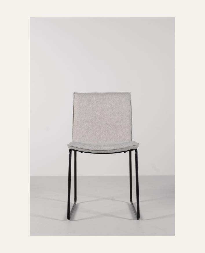 Matstol ljusbeige - 56x82x46 cm ljusbeige - 1