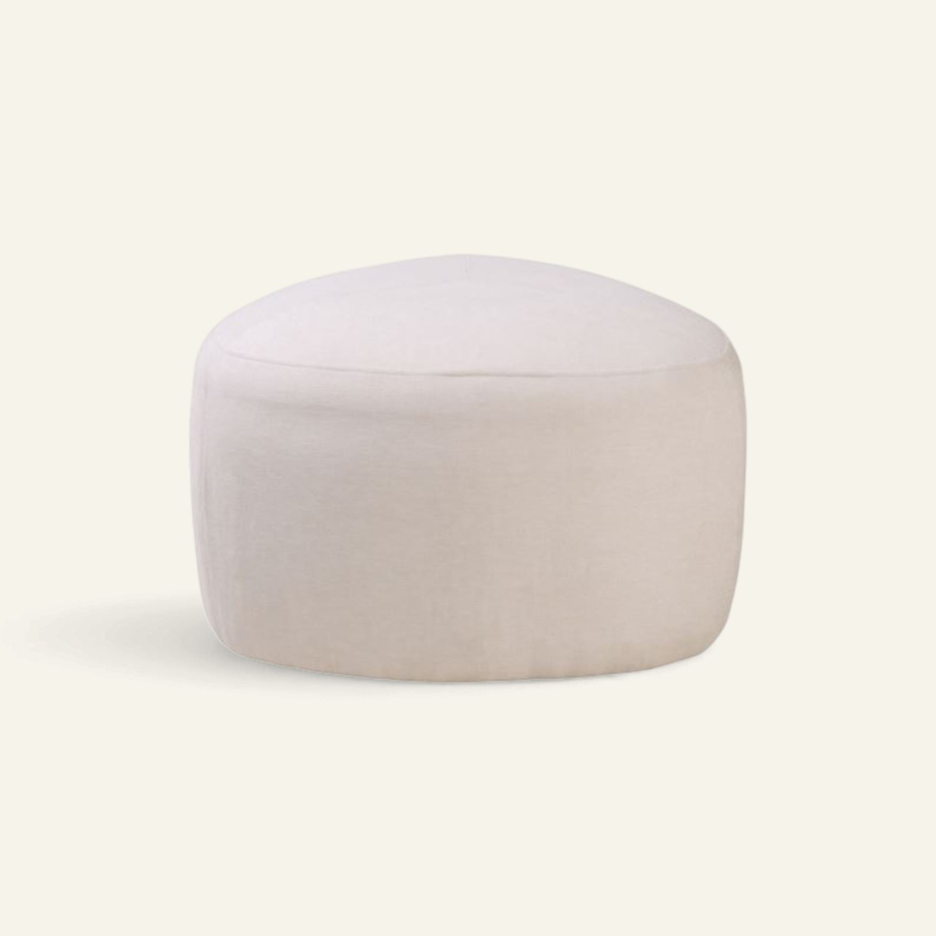 Puff creme - 65x65x38 cm creme - 1