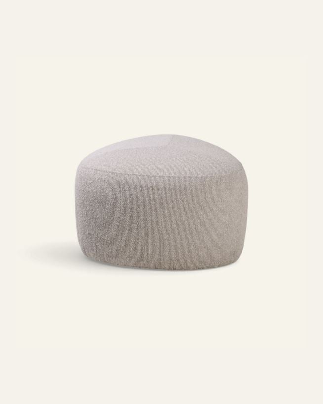 Puff multi/beige - 65x65x38 cm multi/beige - 1