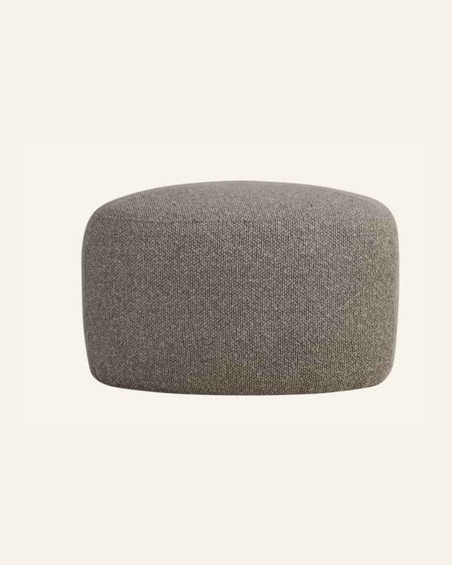 Puff multi/brun - 65x65x38 cm multi/brun - 1