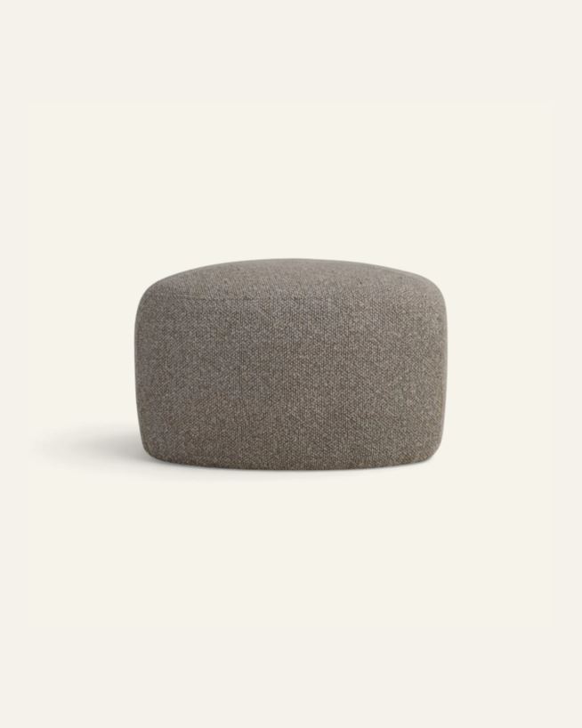 Puff multi/brun - 65x65x38 cm multi/brun - 1
