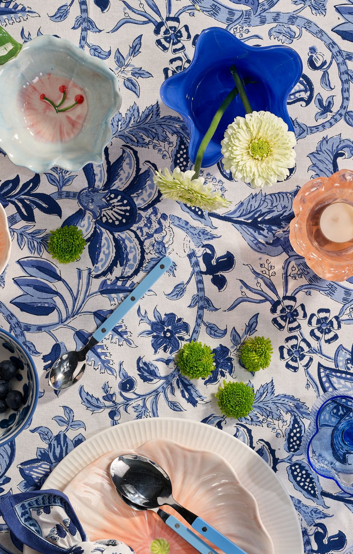 Värmeljushållare blå - 2